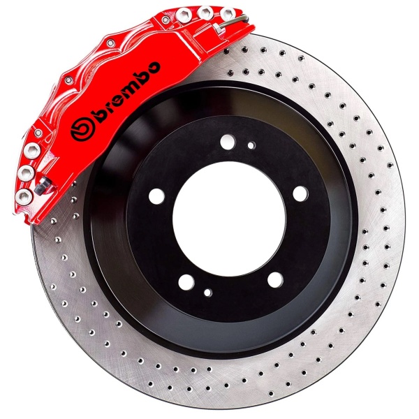 Set 4 Buc Sticker Etriere Brembo Negru